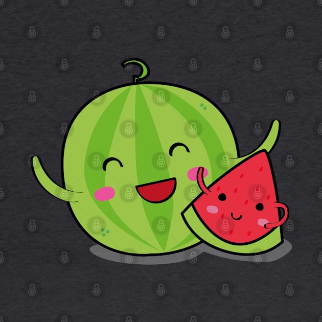 Happy Watermelon: A Slice of Joy by PauRicart